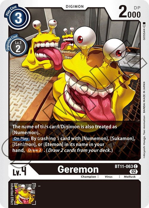 Image for Geremon (BT11-063 C) - Digimon Card Game