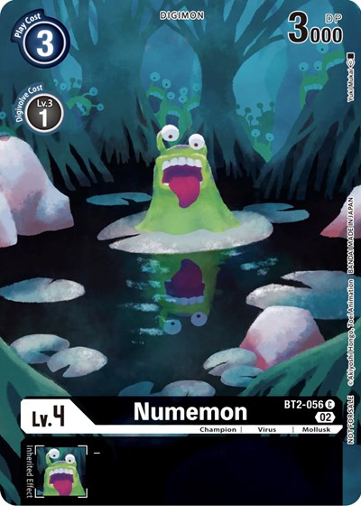 Numemon Digimon Illustration Competition Pack 2022 (#BT2-056 C) (Dimensional Phase)