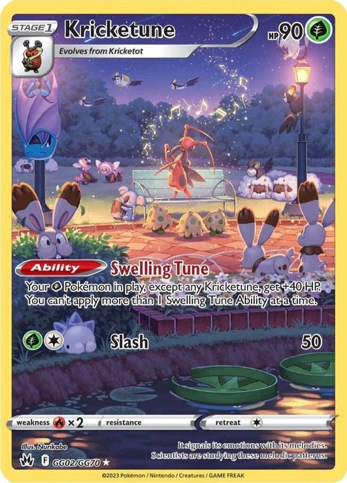 Kricketune (#GG02/GG70) (SWSH: Crown Zenith: Galarian Gallery)