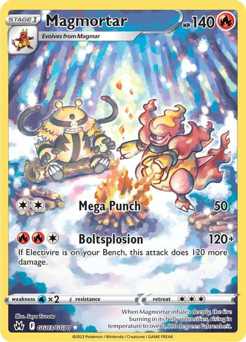 Magmortar (#GG03/GG70) (SWSH: Crown Zenith: Galarian Gallery) Near Mint Holofoil