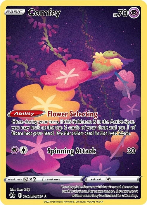 Comfey (#GG14/GG70) (SWSH: Crown Zenith: Galarian Gallery)