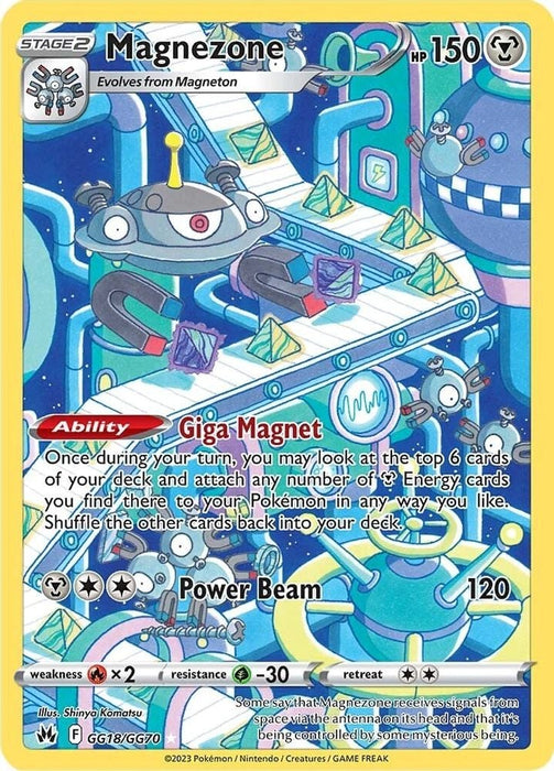 Magnezone (#GG18/GG70) (SWSH: Crown Zenith: Galarian Gallery)