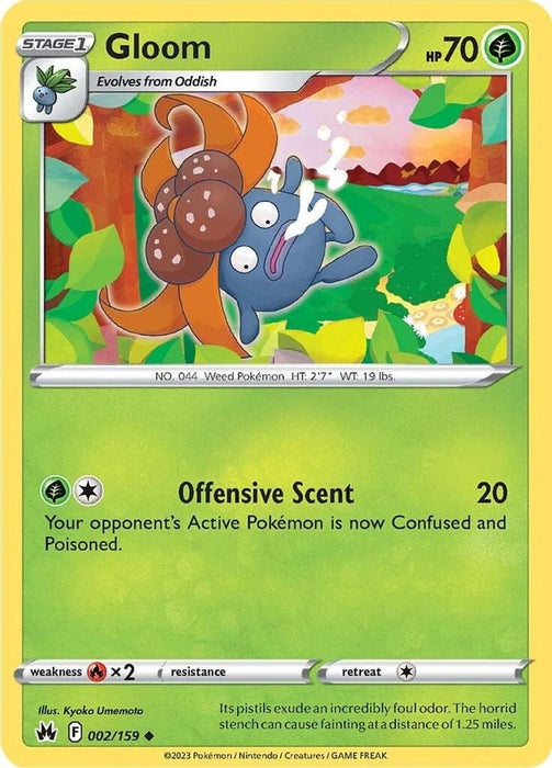 Gloom (#002/159) (SWSH: Crown Zenith)