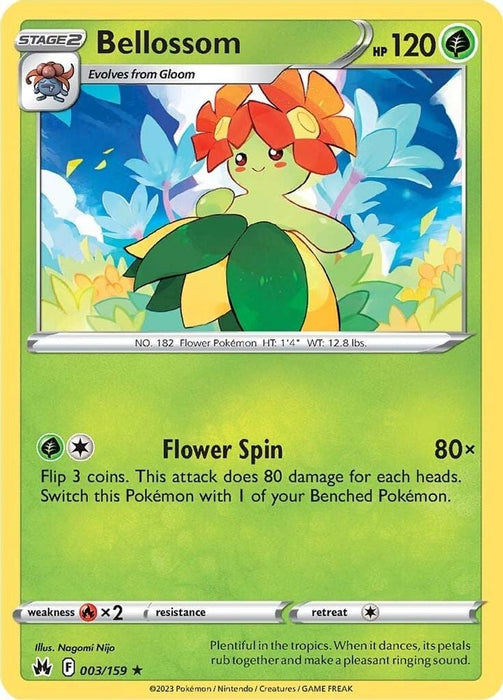 Bellossom (#003/159) (SWSH: Crown Zenith)