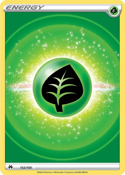 Grass Energy Texture Full Art (#152/159) (SWSH: Crown Zenith)