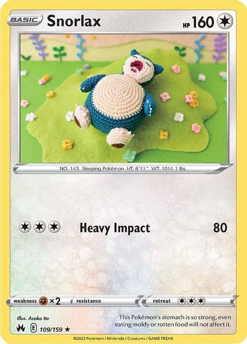 Snorlax (#109/159) (SWSH: Crown Zenith)