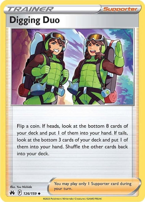 Digging Duo (#126/159) (SWSH: Crown Zenith)