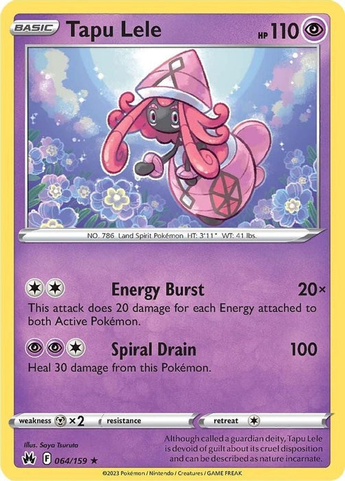 Tapu Lele (#064/159) (SWSH: Crown Zenith)