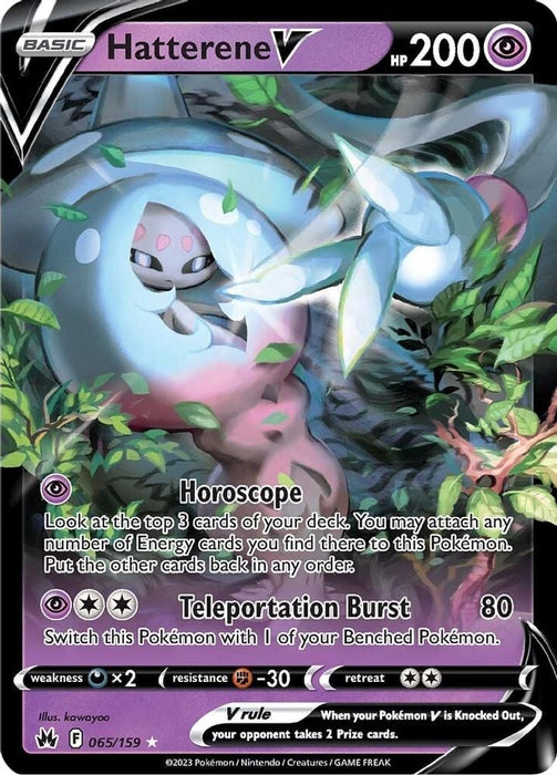 Hatterene V (#065/159) (SWSH: Crown Zenith)