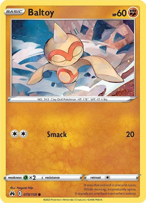 Baltoy (#070/159) (SWSH: Crown Zenith)