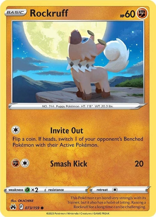Rockruff (#073/159) (SWSH: Crown Zenith)