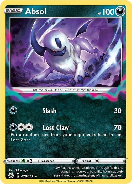 Absol (#076/159) (SWSH: Crown Zenith)