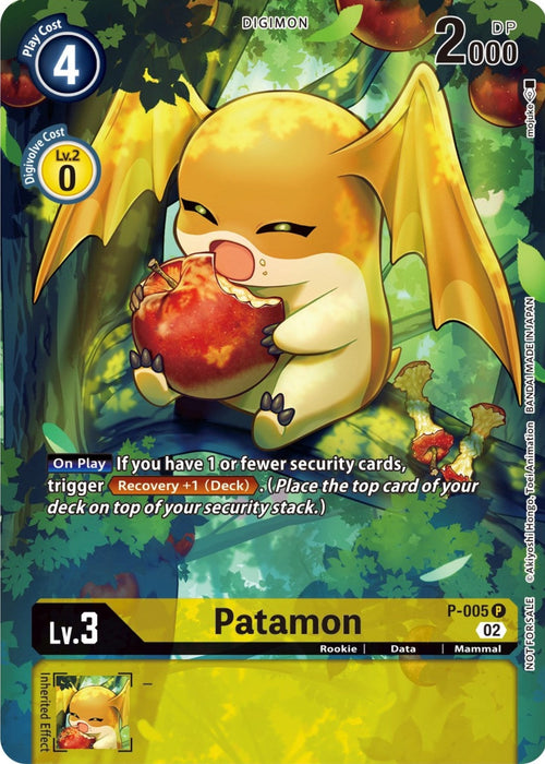 Image for Patamon (Digimon Illustration Competition Pack 2022) (P-005 P) - Digimon Card Game