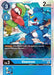 Veemon - BT3-021 (Official Tournament Pack Vol.8) (#BT3-021 R) (Release Special Booster 1.0) Near Mint Foil