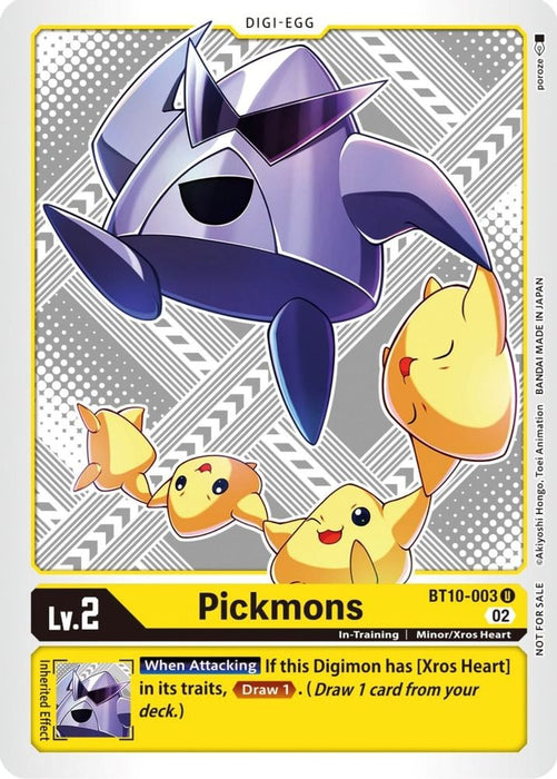 Pickmons (Winner Pack Dimensional Phase) (#BT10-003 U) (Xros Encounter) Near Mint
