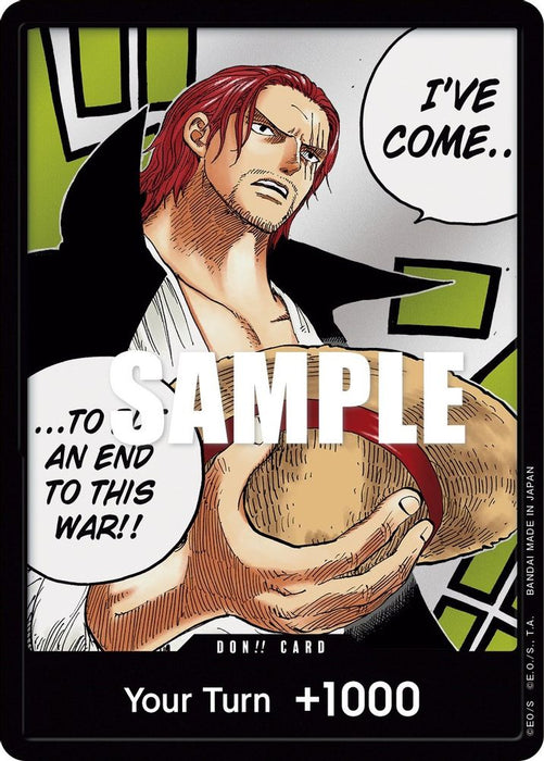 DON!! Card (Manga) () (Paramount War) Near Mint Foil