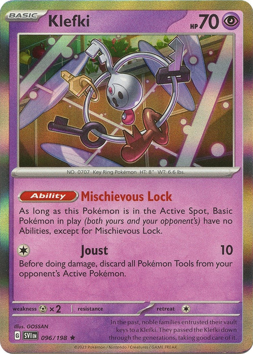 Image for Klefki (096/198) [SV01: Scarlet & Violet Base Set] - Pokemon