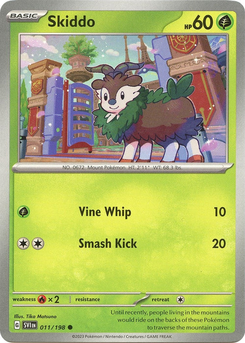 Image for Skiddo (011/198) [SV01: Scarlet & Violet Base Set] - Pokemon