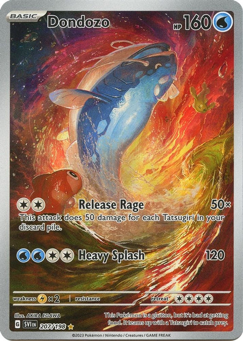 Dondozo 207 198 (#207/198) (SV01: Scarlet & Violet Base Set) Near Mint Holofoil