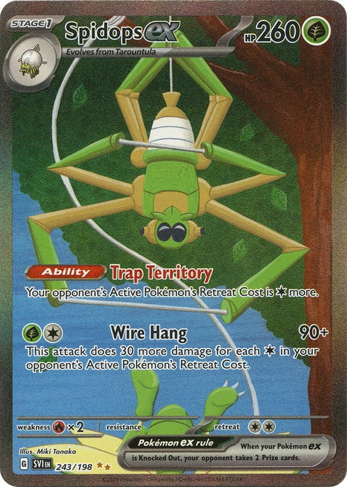 Image for Spidops ex (243/198) [SV01: Scarlet & Violet Base Set] - Pokemon