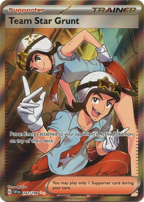 Image for Team Star Grunt (242/198) [SV01: Scarlet & Violet Base Set] - Pokemon
