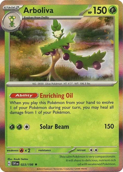 Arboliva (#023/198) (SV01: Scarlet & Violet Base Set)