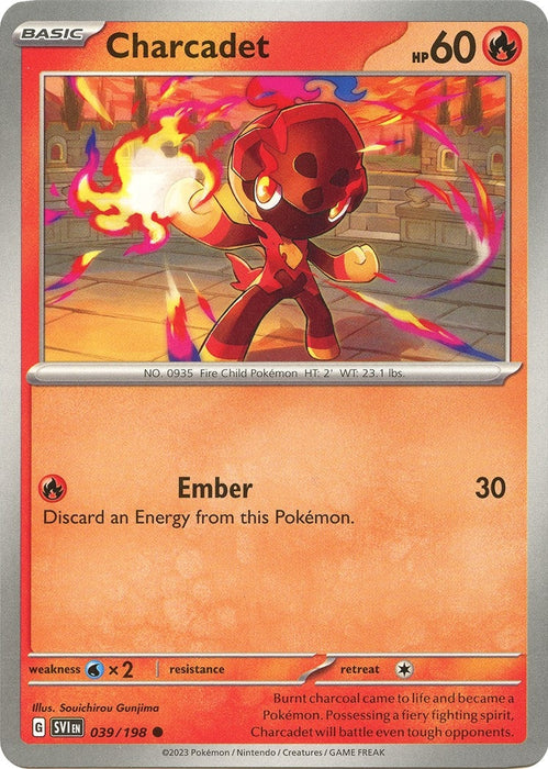 Image for Charcadet (039/198) [SV01: Scarlet & Violet Base Set] - Pokemon