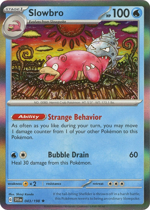 Image for Slowbro (043/198) [SV01: Scarlet & Violet Base Set] - Pokemon