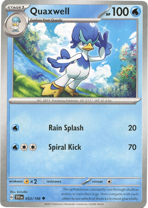 Image for Quaxwell (053/198) [SV01: Scarlet & Violet Base Set] - Pokemon