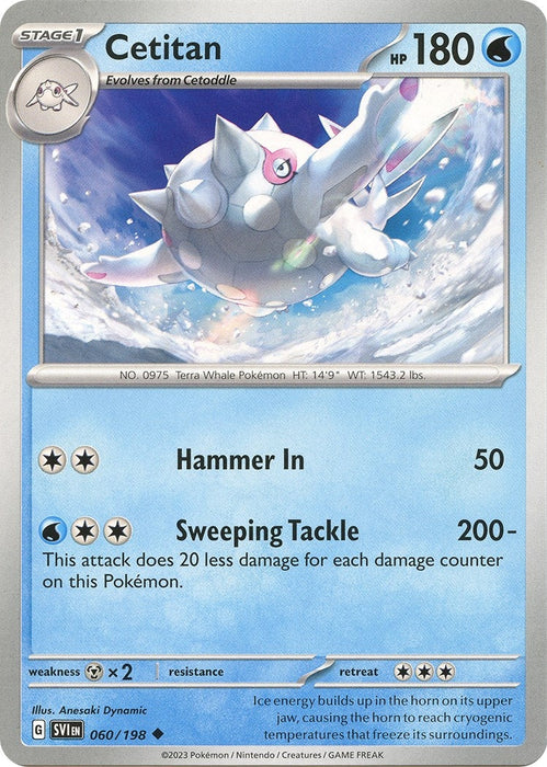 Image for Cetitan (060/198) [SV01: Scarlet & Violet Base Set] - Pokemon