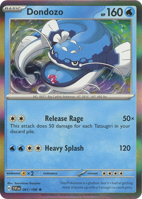 Image for Dondozo (061/198) [SV01: Scarlet & Violet Base Set] - Pokemon