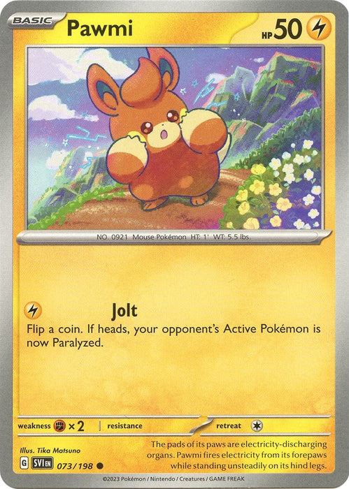 Image for Pawmi (073/198) [SV01: Scarlet & Violet Base Set] - Pokemon