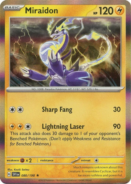 Miraidon (#080/198) (SV01: Scarlet & Violet Base Set)