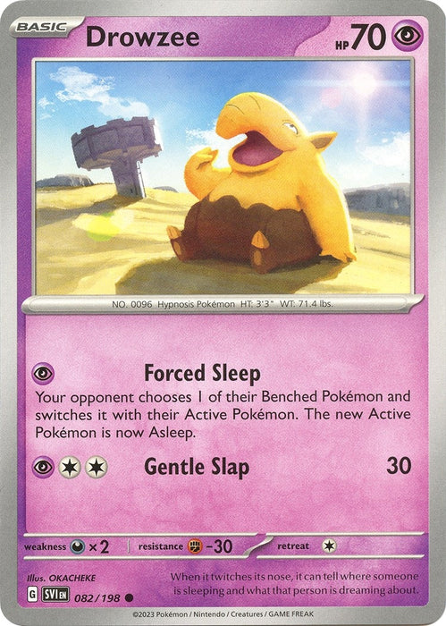 Image for Drowzee (082/198) [SV01: Scarlet & Violet Base Set] - Pokemon