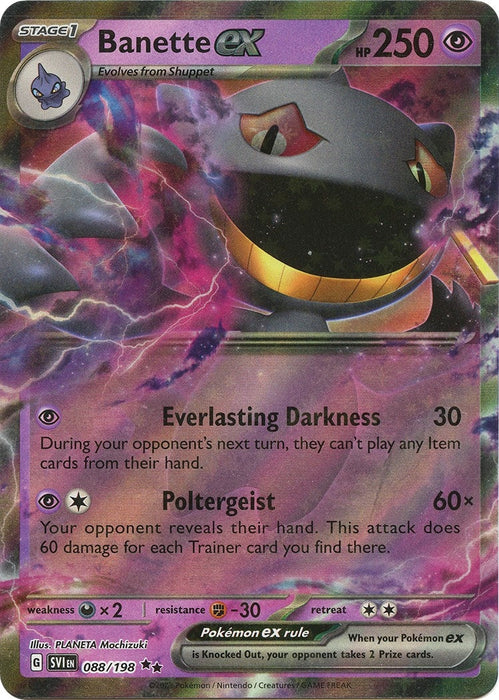 Image for Banette ex (088/198) [SV01: Scarlet & Violet Base Set] - Pokemon