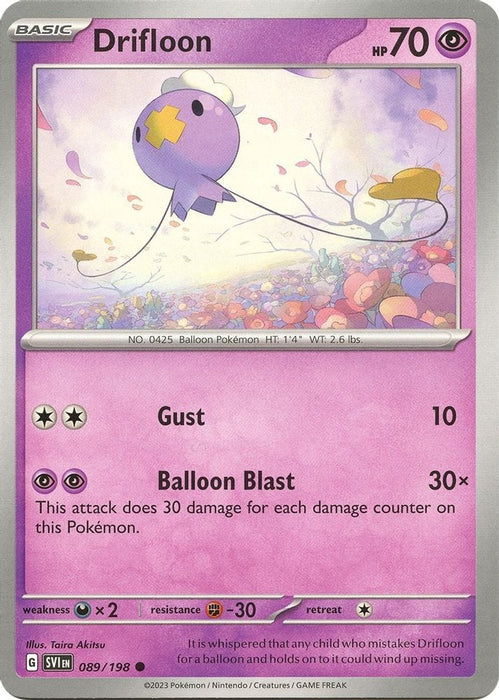 Drifloon (#089/198) (SV01: Scarlet & Violet Base Set)