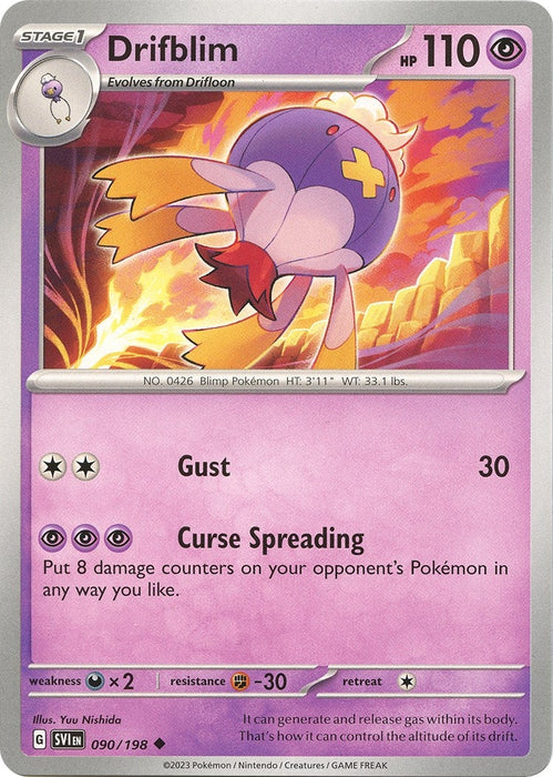 Image for Drifblim (090/198) [SV01: Scarlet & Violet Base Set] - Pokemon