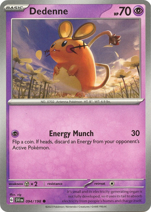 Image for Dedenne (094/198) [SV01: Scarlet & Violet Base Set] - Pokemon
