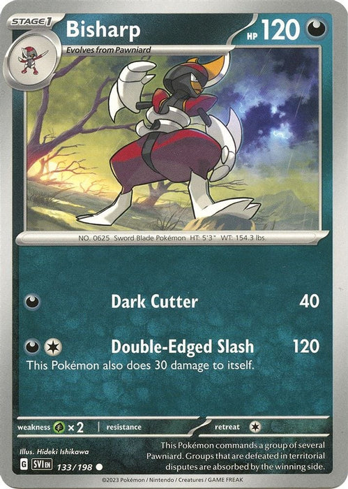 Bisharp (#133/198) (SV01: Scarlet & Violet Base Set) Near Mint Reverse Holofoil