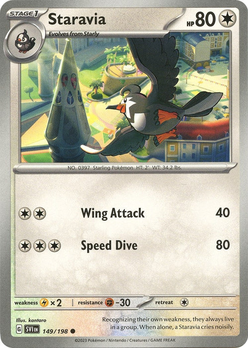 Image for Staravia (149/198) [SV01: Scarlet & Violet Base Set] - Pokemon