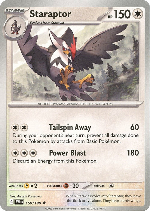 Image for Staraptor (150/198) [SV01: Scarlet & Violet Base Set] - Pokemon