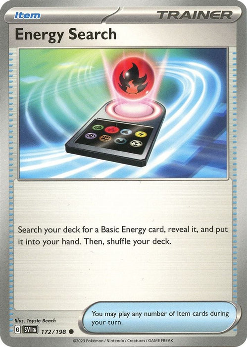 Energy Search (#172/198) (SV01: Scarlet & Violet Base Set)
