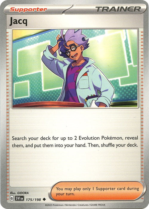 Image for Jacq (175/198) [SV01: Scarlet & Violet Base Set] - Pokemon