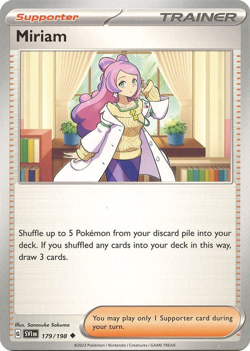 Miriam 179 198 (#179/198) (SV01: Scarlet & Violet Base Set)