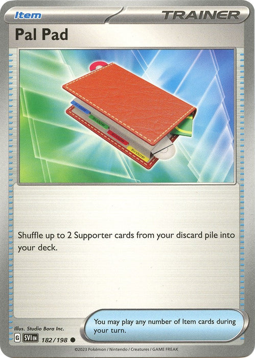 Image for Pal Pad (182/198) [SV01: Scarlet & Violet Base Set] - Pokemon