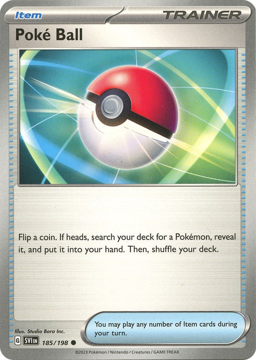 Image for Poke Ball (185/198) [SV01: Scarlet & Violet Base Set] - Pokemon