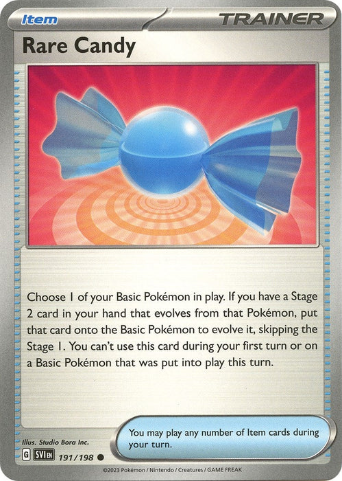 Image for Rare Candy (191/198) [SV01: Scarlet & Violet Base Set] - Pokemon