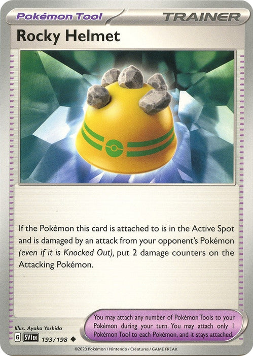 Image for Rocky Helmet (193/198) [SV01: Scarlet & Violet Base Set] - Pokemon