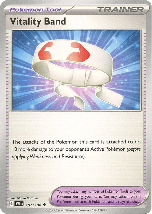 Image for Vitality Band (197/198) [SV01: Scarlet & Violet Base Set] - Pokemon