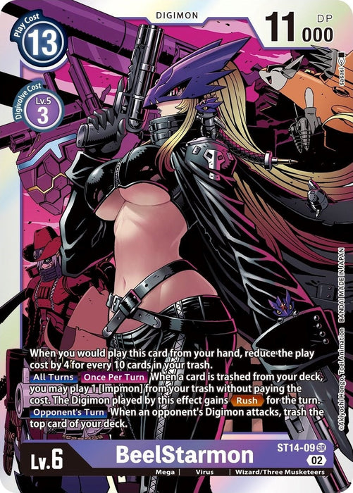 Image for BeelStarmon (ST14-09 SR) - Digimon Card Game